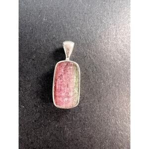 NEW Watermelon sterling silver pendant 1.32 grams